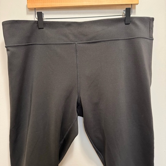 Pennington's Nola Activewear Black & Grey Reversible Capri S|ize 1x - Picture 8 of 10